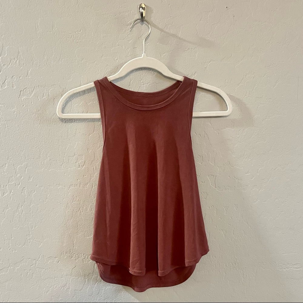Flowy Rose Tank Top